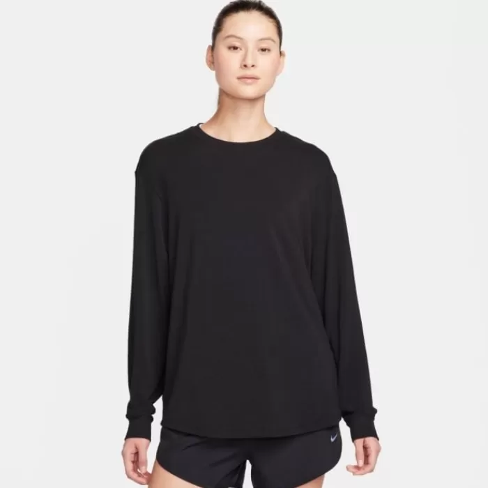 Donna Nike Magliette Maniche Corte E Lunghe-Dri-FIT One Relaxed Long Sleeve Tee