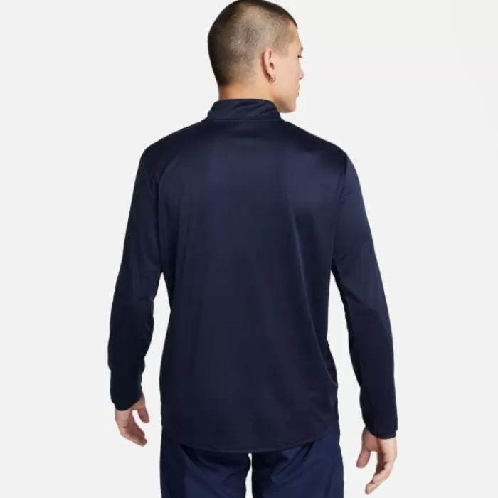 Uomo Nike Magliette Maniche Corte E Lunghe-Dri-FIT Pacer Half Zip Long Sleeve Tee