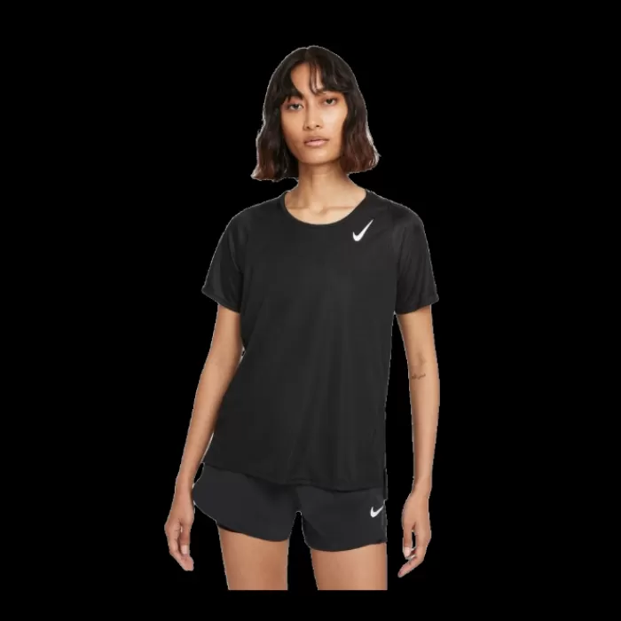 Donna Nike Magliette Maniche Corte E Lunghe-Dri-FIT Race Short Sleeve Tee