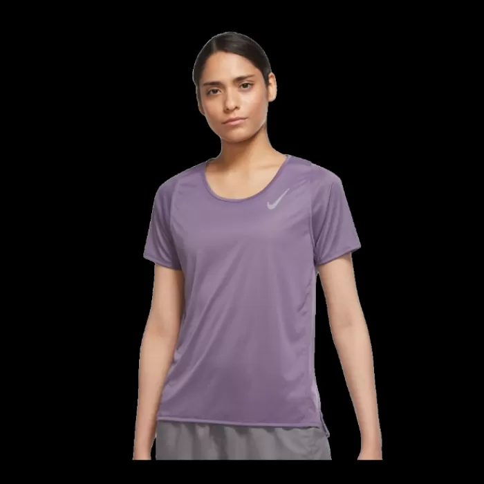 Donna Nike Magliette Maniche Corte E Lunghe-Dri-FIT Race Short Sleeve Tee