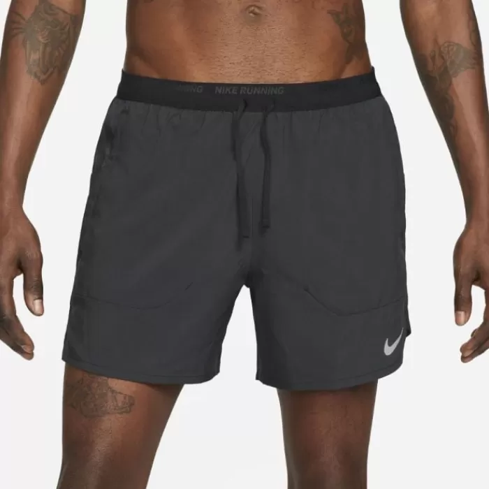 Uomo Nike Leggings Corti E Pantaloncini-Dri-Fit Stride 5in Brief-Lined Shorts