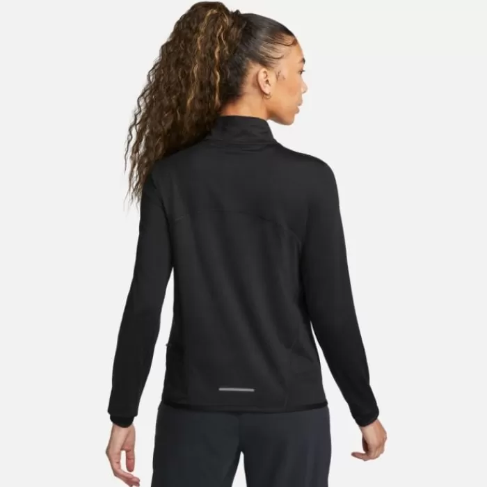 Donna Nike Magliette Maniche Corte E Lunghe-Dri-FIT Swift Element UV Half Zip