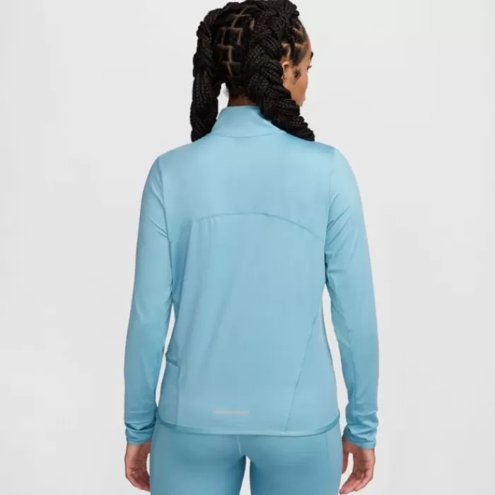 Donna Nike Magliette Maniche Corte E Lunghe-Dri-FIT Swift Element UV Half Zip