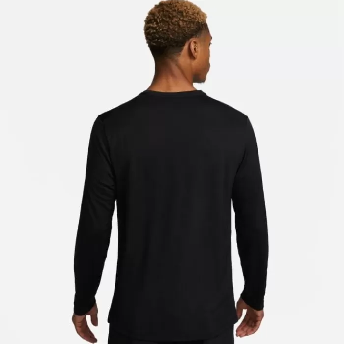 Uomo Nike Magliette Maniche Corte E Lunghe-Dri-FIT UV Miler Long Sleeve Tee