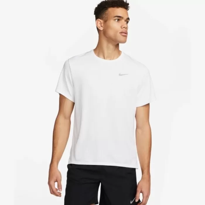 Uomo Nike Magliette Maniche Corte E Lunghe-Dri-Fit UV Miler Short Sleeve Tee