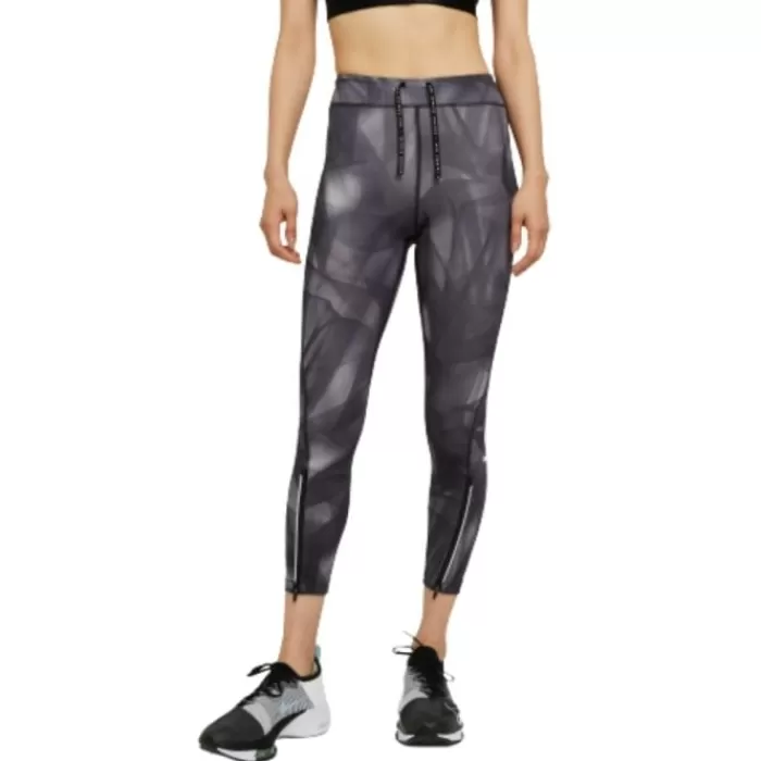 Donna Nike Leggings E Pantaloni Lunghi-Epic Faster Run Division Tight 7/8