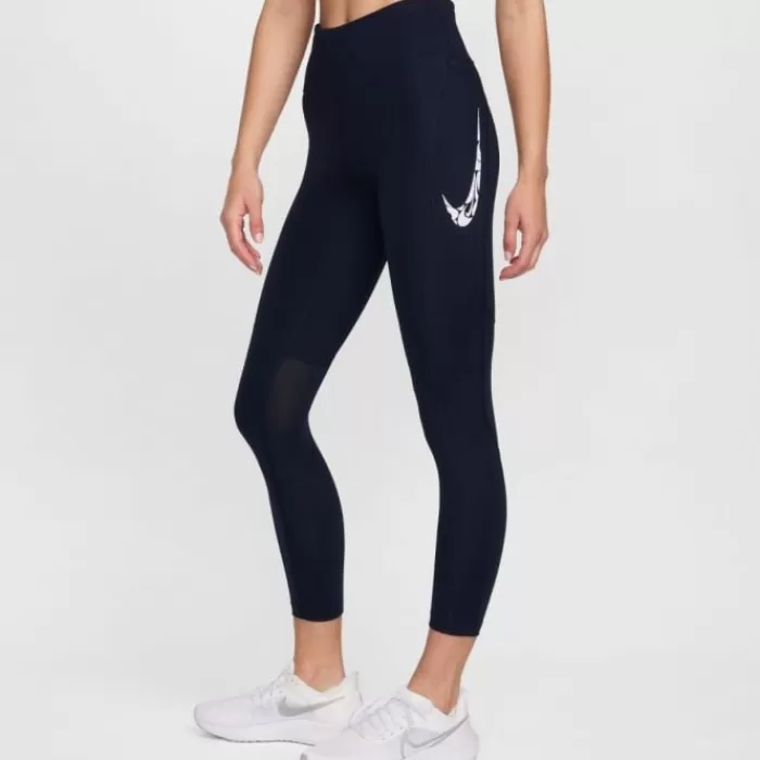 Donna Nike Leggings E Pantaloni Lunghi-Fast 7/8 Tights