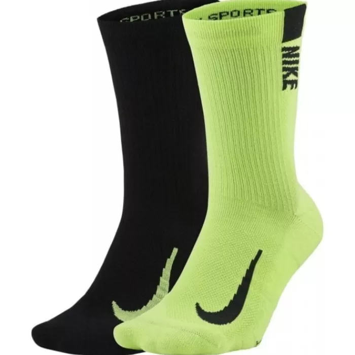 Uomo Nike Calze | Calze-Multiplier Crew 2-Pack Socks