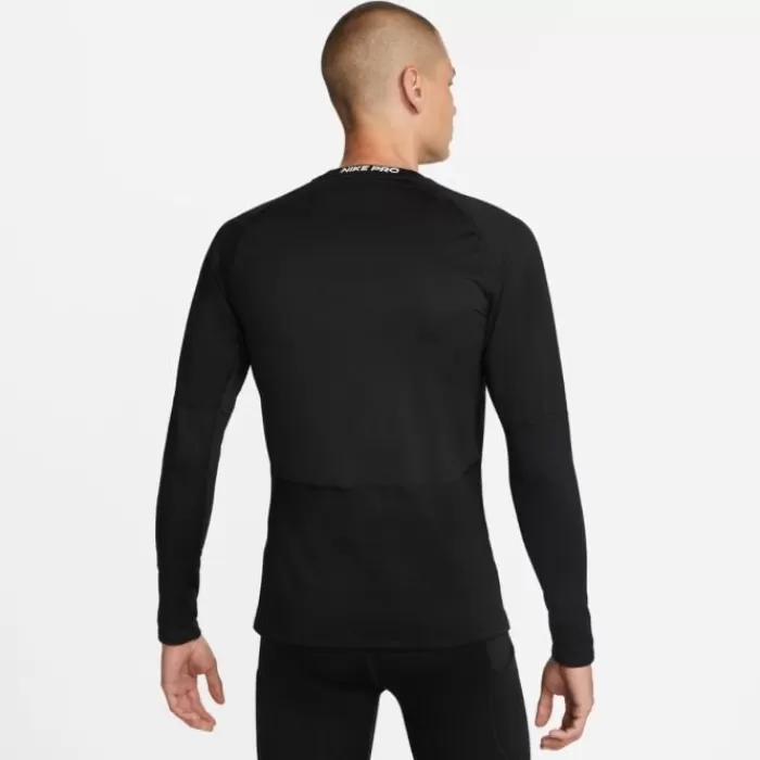 Uomo Nike Magliette Maniche Corte E Lunghe-Pro Warm Long Sleeve Tee