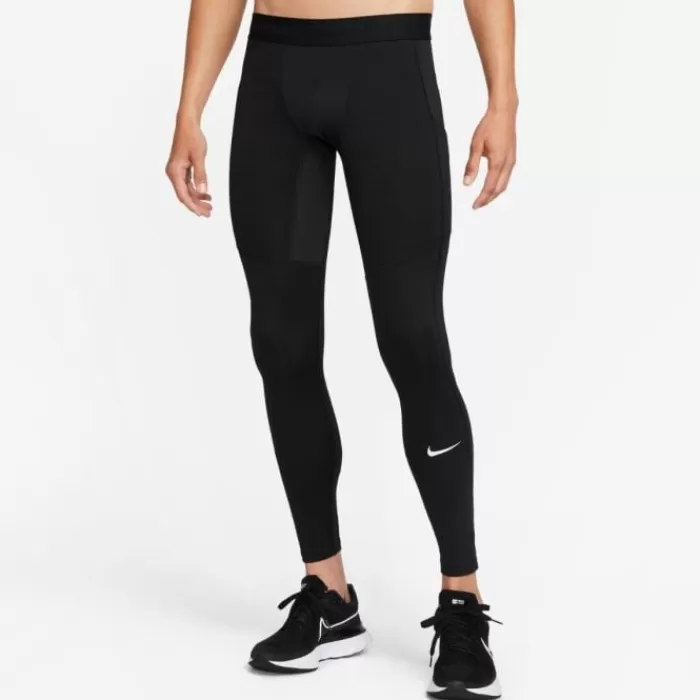 Uomo Nike Leggings E Pantaloni Lunghi-Pro Warm Tights