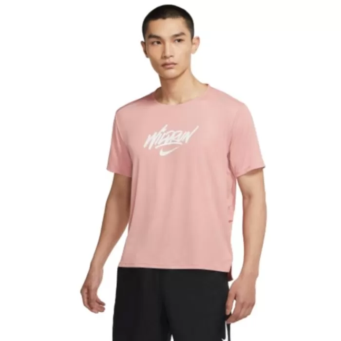 Uomo Nike Magliette Maniche Corte E Lunghe-Rise 365 SS WR GX