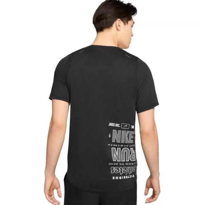 Uomo Nike Magliette Maniche Corte E Lunghe-Rise 365 Wild Run T-Shirt