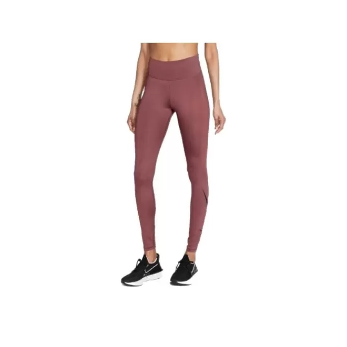 Donna Nike Leggings E Pantaloni Lunghi-Swoosh Run Tight 7/8