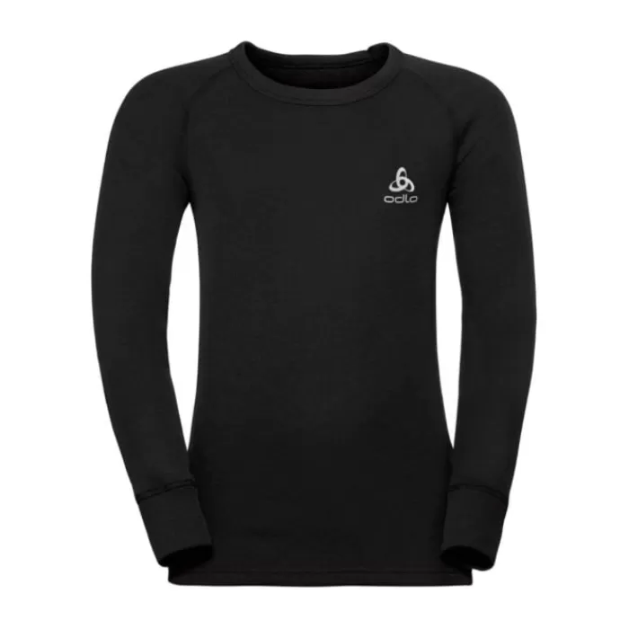 Odlo Maglie Maniche Lunghe E Strato Intermedio-Crew Neck Warm LS Tee