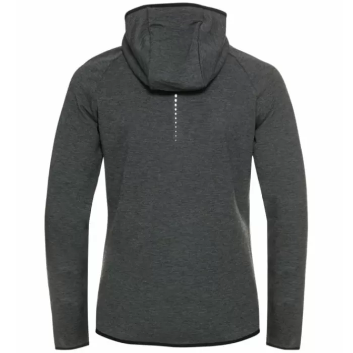 Donna Odlo Magliette Maniche Corte E Lunghe-Hoody Midlayer Run Easy 365