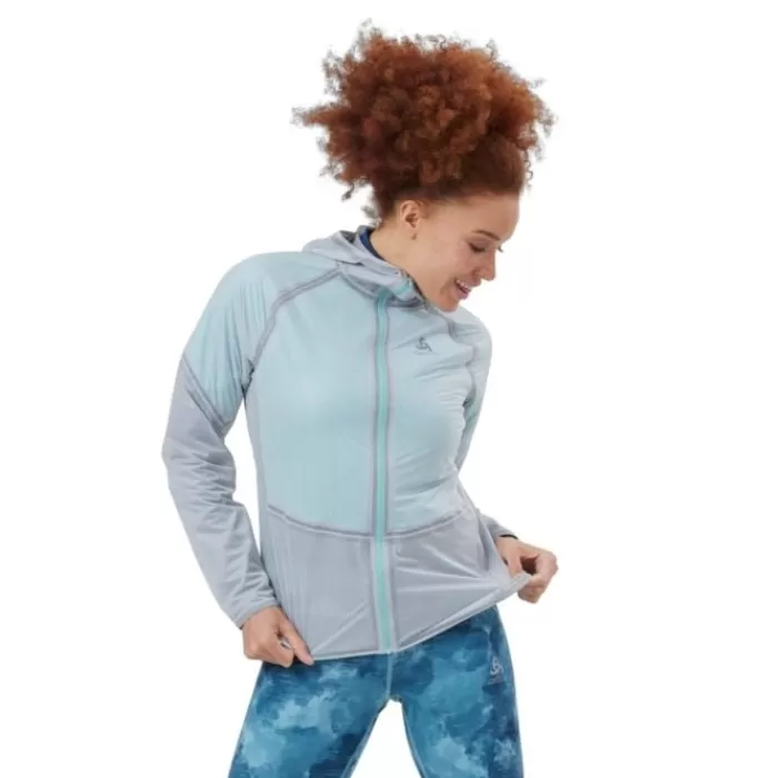 Donna Odlo Giacche-Jacket Dual Dry Waterproof