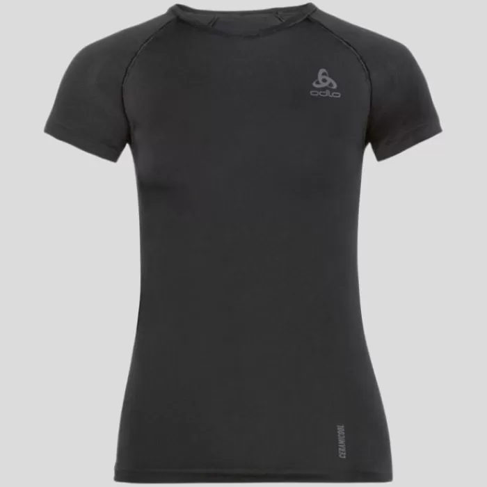 Donna Odlo Magliette Maniche Corte E Lunghe-Performance X-Light Eco BL Top Crew Neck