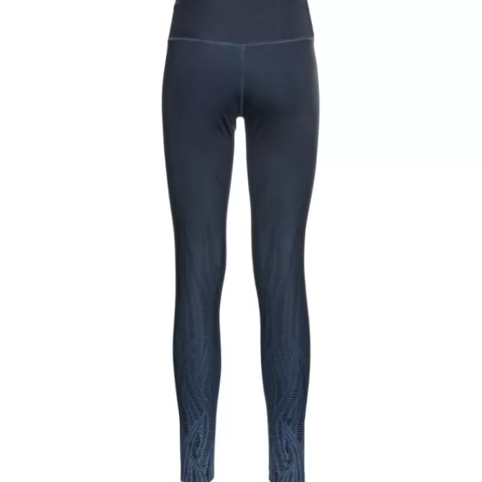 Donna Odlo Leggings E Pantaloni Lunghi-Tight Zeroweight Print