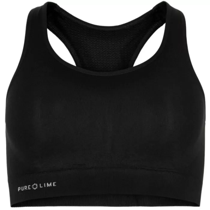 Donna PureLime Reggiseni Sportivi-Seamless Bra Top