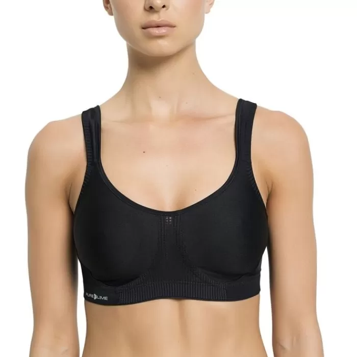 Donna PureLime Reggiseni Sportivi-Support Bra - High Impact