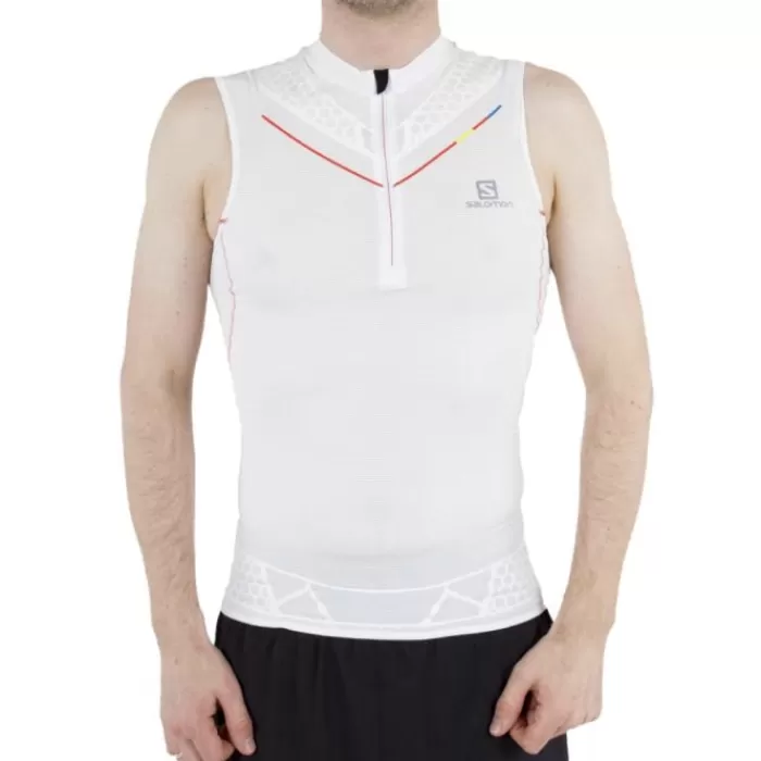 Uomo Salomon Magliette Maniche Corte E Lunghe-S/Lab EXO Tank