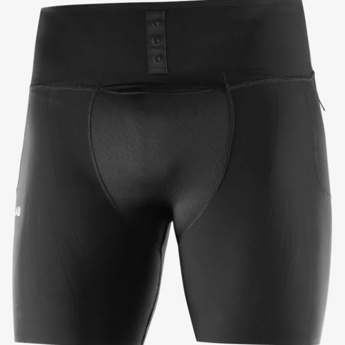 Uomo Salomon Leggings Corti E Pantaloncini-S/Lab Support Half Tight