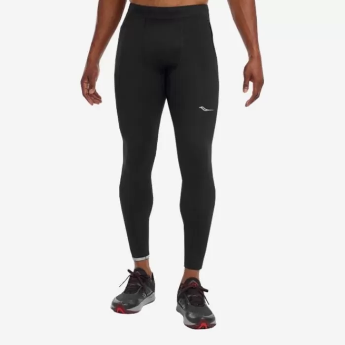 Uomo Saucony Leggings E Pantaloni Lunghi-Bell Lap Tight