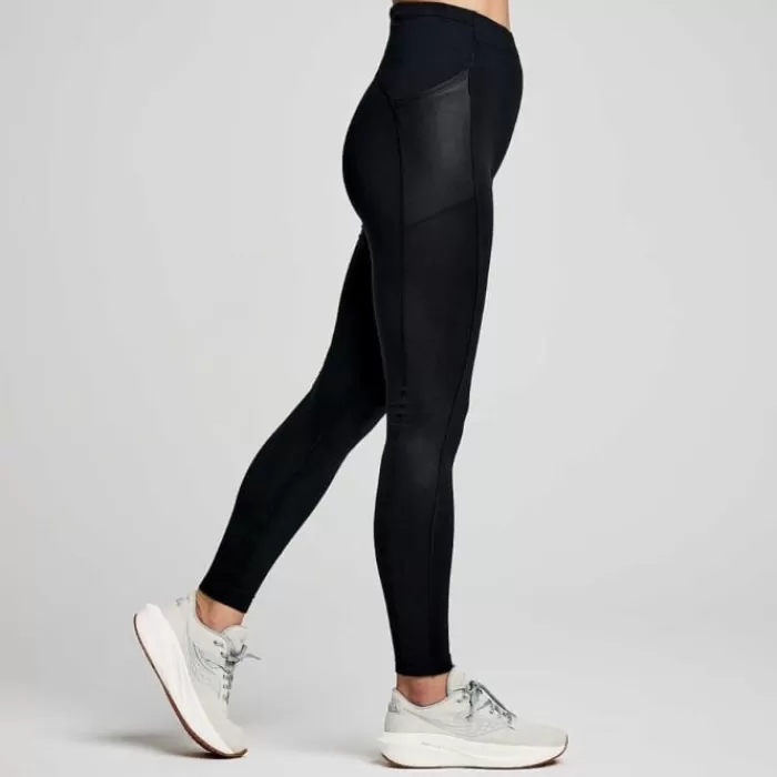 Donna Saucony Leggings E Pantaloni Lunghi-Hurricane Tights