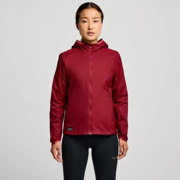 Donna Saucony Giacche-Peregrine Packaway Jacket