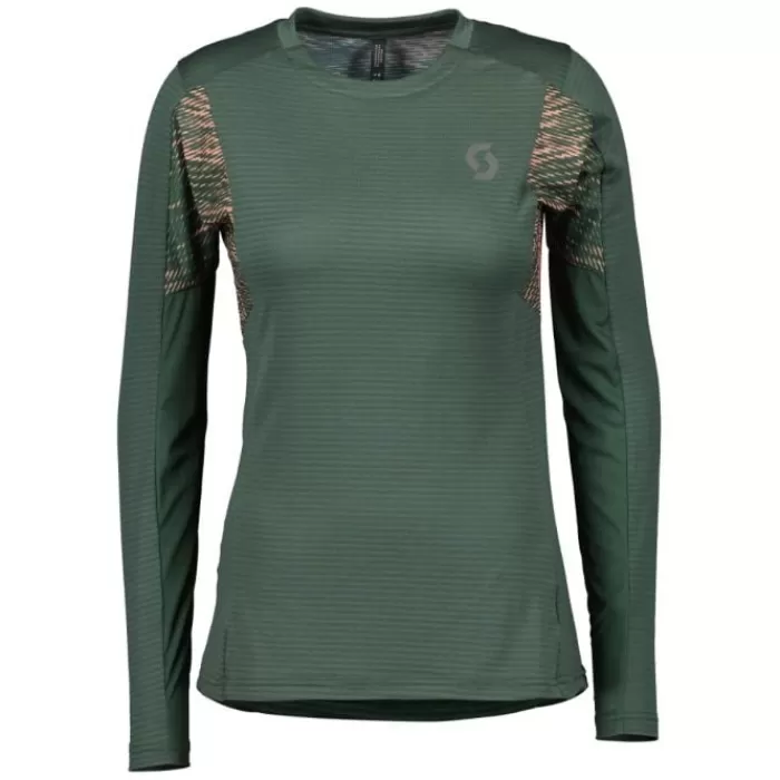 Donna Scott Magliette Maniche Corte E Lunghe-Trail Run Long Sleeve