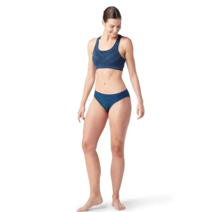 Donna Smartwool Intimo/strato Base-Merino Sport Seamless Bikini Boxed