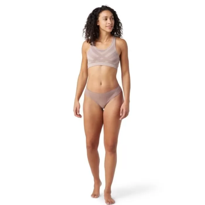 Donna Smartwool Intimo/strato Base-Merino Sport Seamless Bikini Boxed