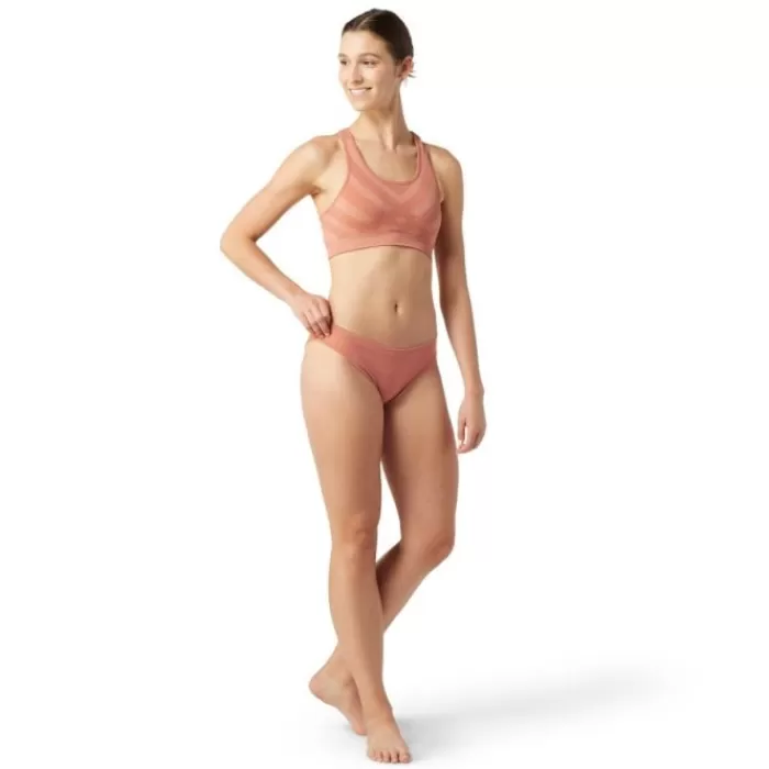 Donna Smartwool Intimo/strato Base-Merino Sport Seamless Bikini Boxed