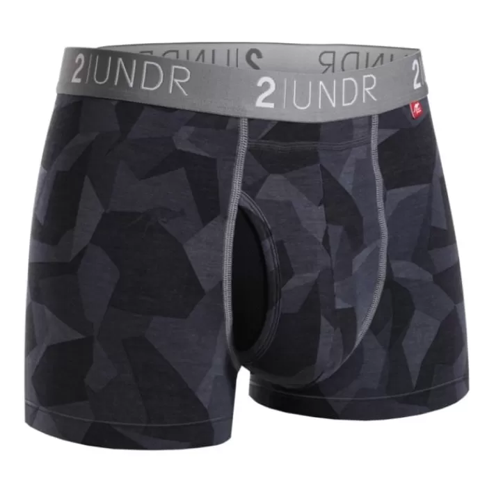 Uomo 2UNDR Intimo/strato Base-Swing Shift Trunk