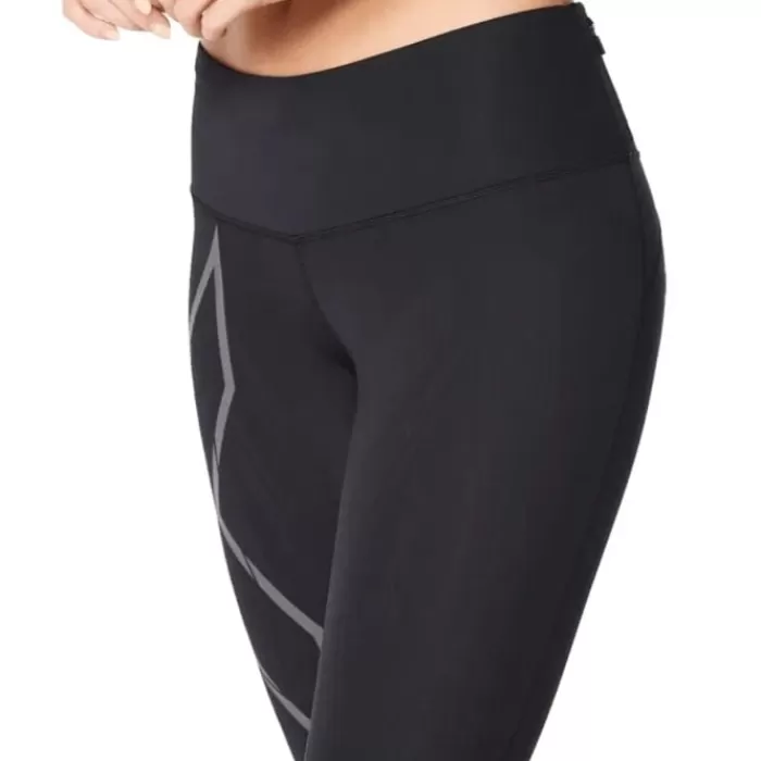 Donna 2XU Leggings E Pantaloni Lunghi-Light Speed Mid-Rise Compression Tights