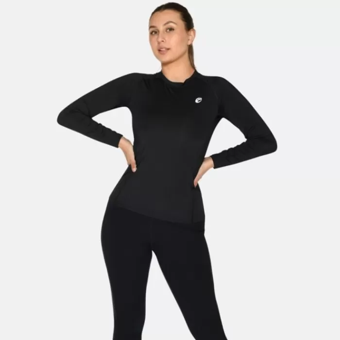 Donna Zebdia Intimo/strato Base | Magliette Maniche Corte E Lunghe-Baselayer LS Tee