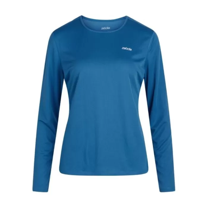 Donna Zebdia Magliette Maniche Corte E Lunghe-Sports LS Tee