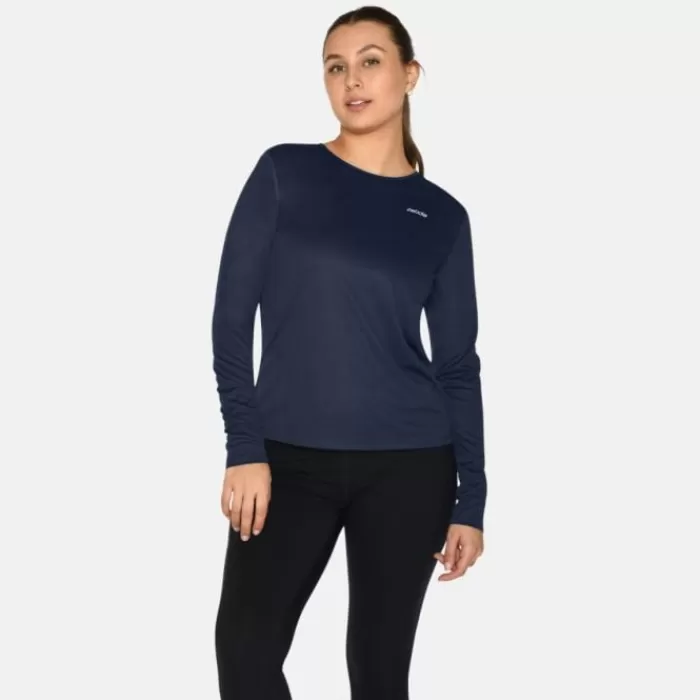 Donna Zebdia Magliette Maniche Corte E Lunghe-Sports LS Tee